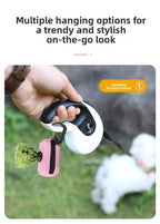 Portable Dog Waste Bag Dispenser & Holder