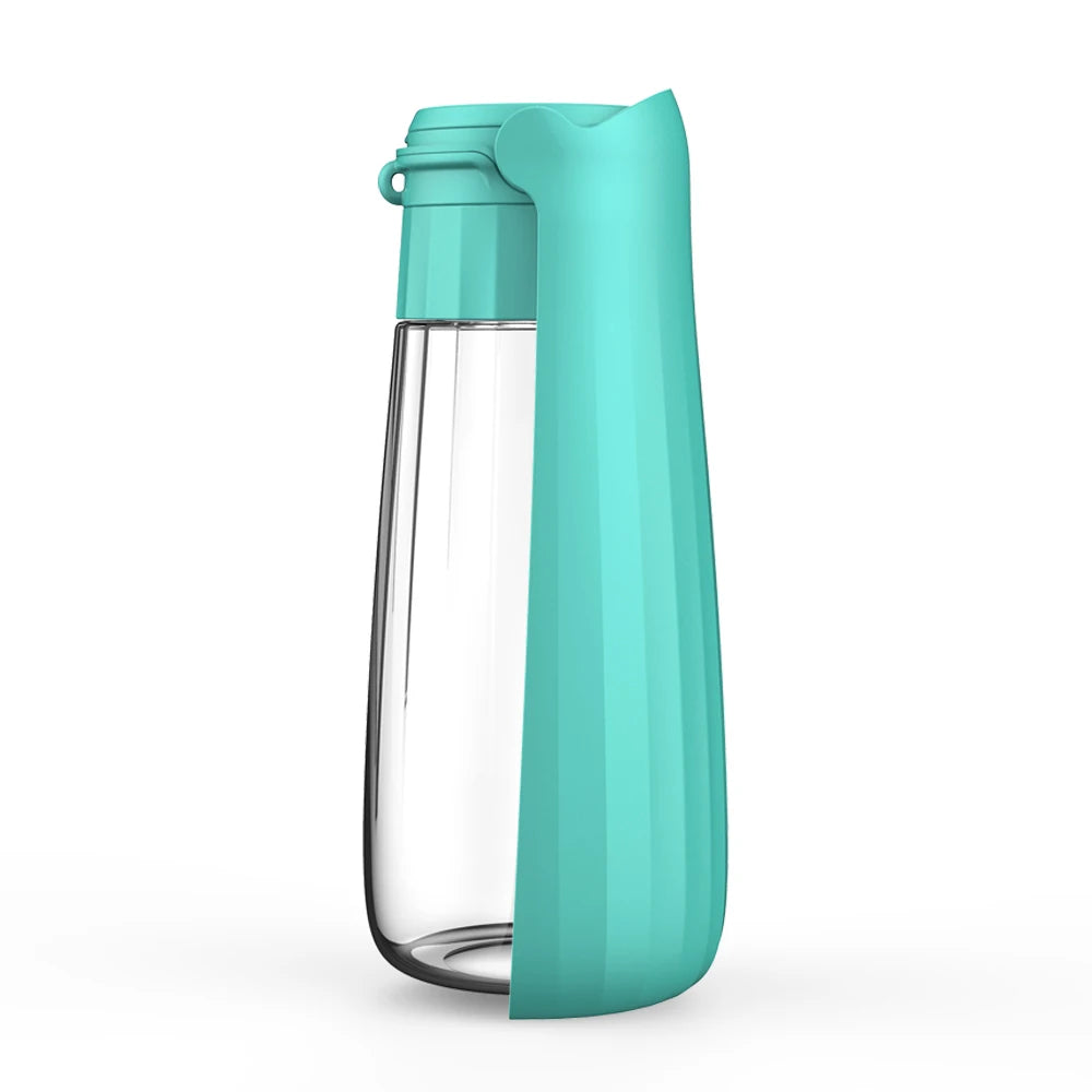 Portable Dog Water Bottle Dispenser For Small Large Dogs Foldable