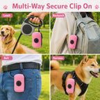 Portable Dog Waste Bag Dispenser & Holder