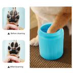 Dog Paw Cleaner Cup Soft Silicone Combs Portable Outdoor Pet Foot