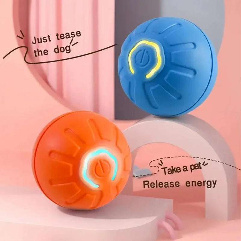 Dog Toy Ball Automatic Moving Bouncing Rolling Ball USB Smart