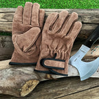 Cowhide Outdoor Protective Gloves Heat Insulation Anti-Cutting