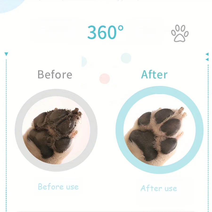 360° Dog Paw Cleaner Cup Portable Pet Paw Washer Soft Silicone