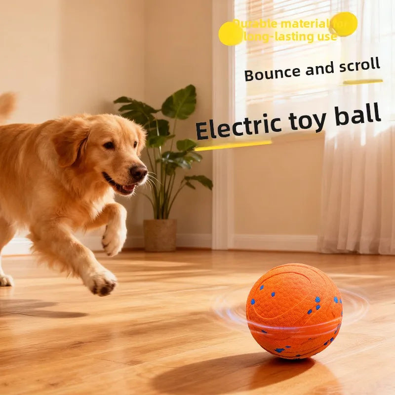 Etpu Dog Bite-Resistant Ball Round Electric Non-Toxic Molar Ball