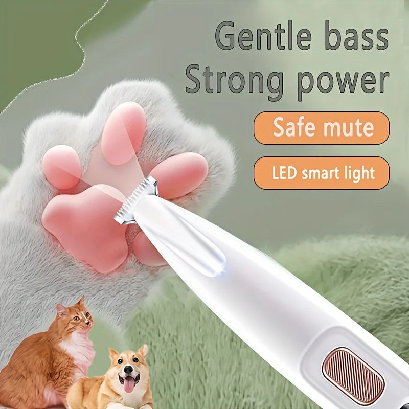 Professional Electric Pet Grooming Scissors, Quiet and Gentle