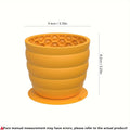 Silicone Slow Feeder Dog Bowl Cup - Anti-Slip Distraction Design
