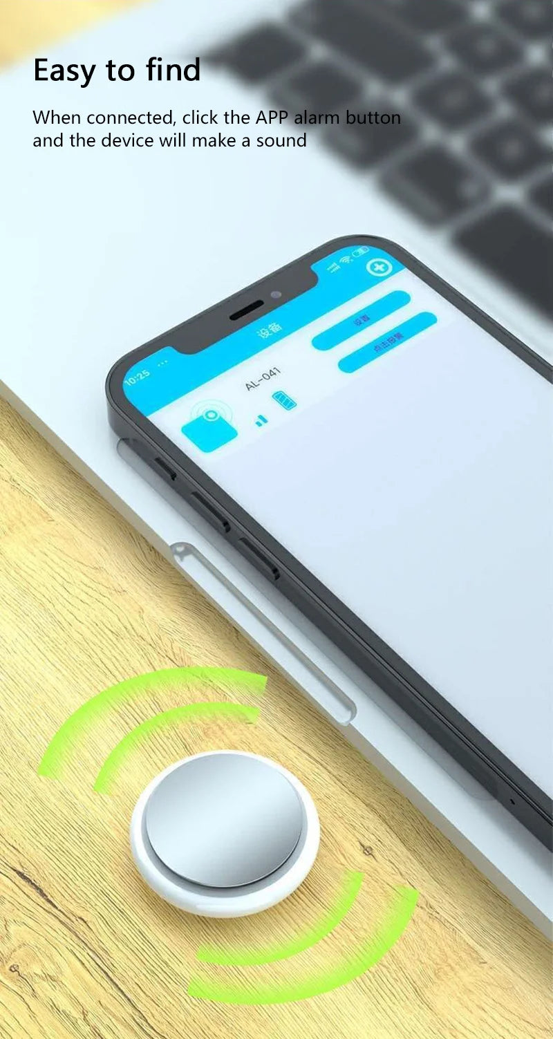 Lenovo Mini GPS Tracker Bluetooth 5.0 Pet Elderly Kids Wallet