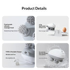 Electric Cat Head Massager Smart Pet Massager Waterproof