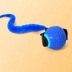 Automatic Rotating Smart Cat Teasing Ball LED Interactive Obstacle