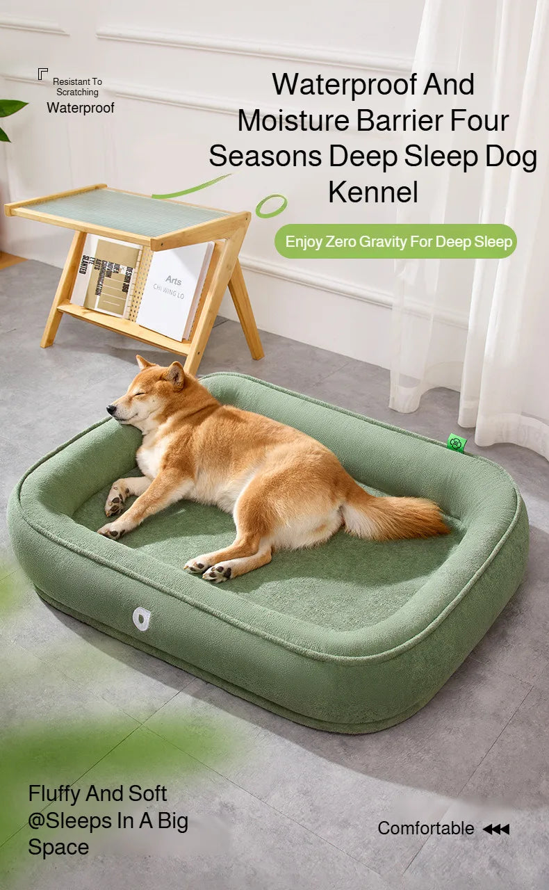 Double-Sided Dog Bed Large Extra Large Dog House Sofa Kennel Soft
