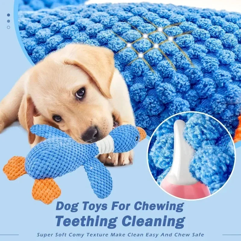 Cloud Goose Plush Dog Toy