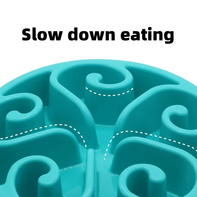 Slow Feeder Dog Bowl - Healthy Eating and Digestion Solution with