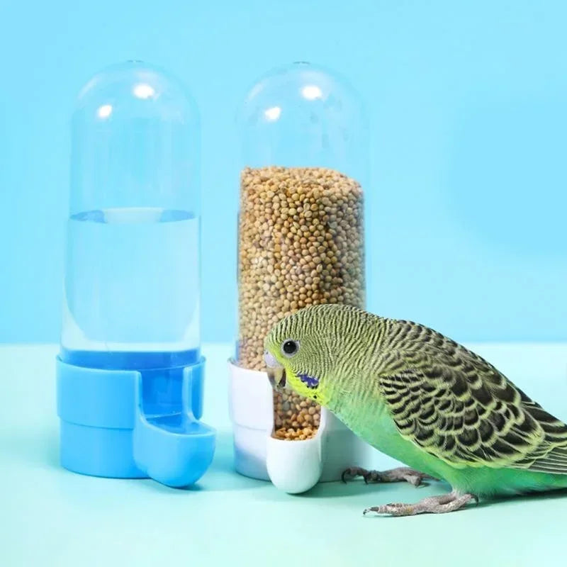 Hanging Pet Feeder Water Dispenser Pet Bird Food Box Squirrel
