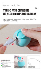 Smart Dog Toy Ball Electronic Interactive Pet Toy Moving Ball Usb