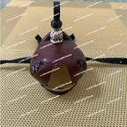 Suitable for Magpie Helmet Training Handmade Cowhide Hat Eye Burao