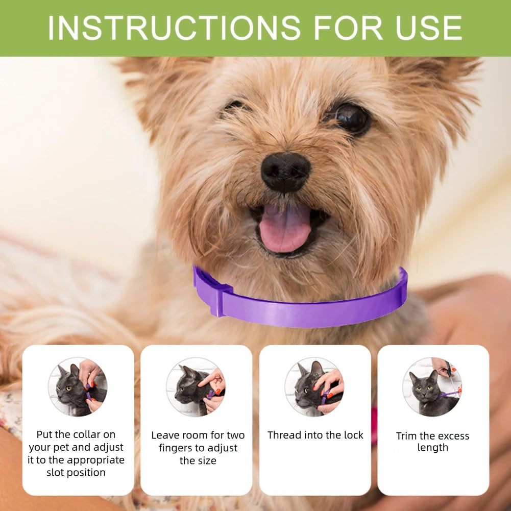 Dogs Calming Pheromones Collar Relieve Reduce Anxiety Stress