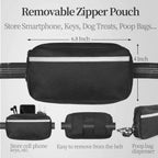 Adjustable Hands-Free Bungee Dog Leash