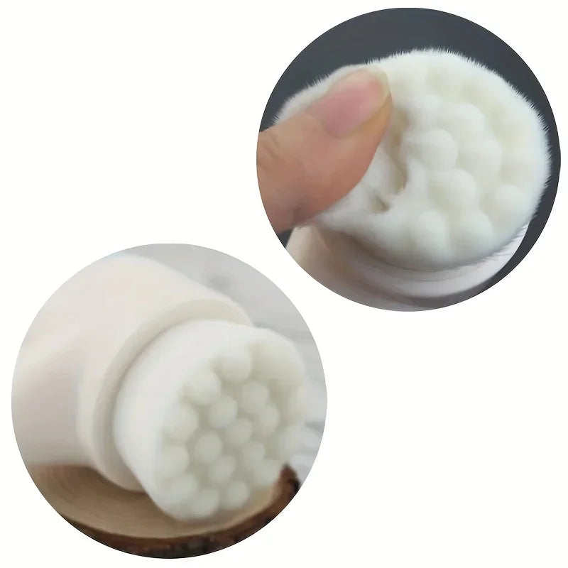 Pet Paw Cleaning Brush, Dog Foot Washer Silicone Double-Sided