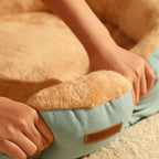 Dog Sofa Cushion Winter Warm Pet Dog Bed Comfortable Fluff