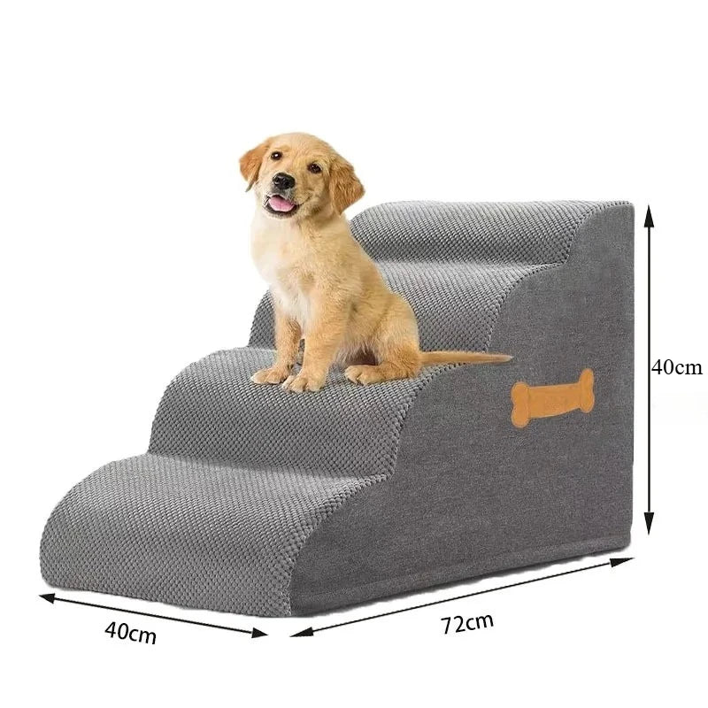 Ladder Dogs Pets Bone Handle Puppys Stairs Beside Sofa Bed Ramp