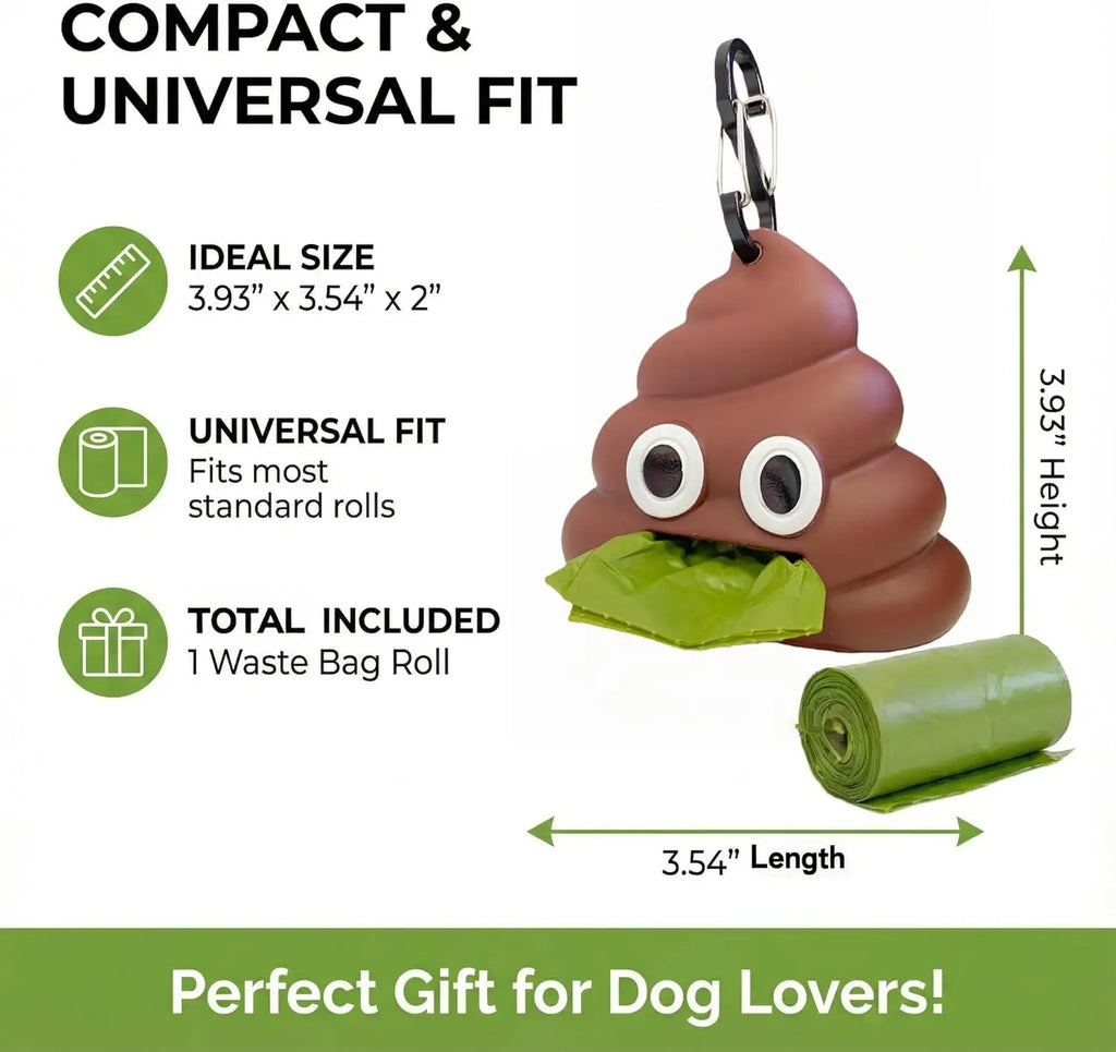 Compact Hands-Free Waste Bag Holder