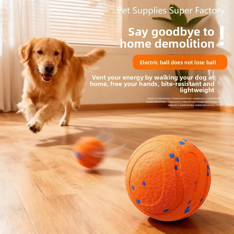 Etpu Dog Bite-Resistant Ball Round Electric Non-Toxic Molar Ball