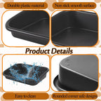 Premium Litter Box, Oversized Pet Litter Box, Low Entry Open