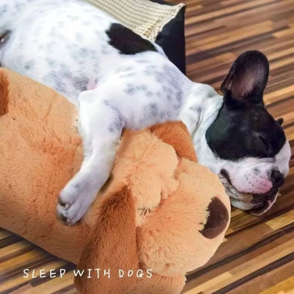 Sleep Aid Dog Heartbeat Toy Anxiety Relief Behavioral Training