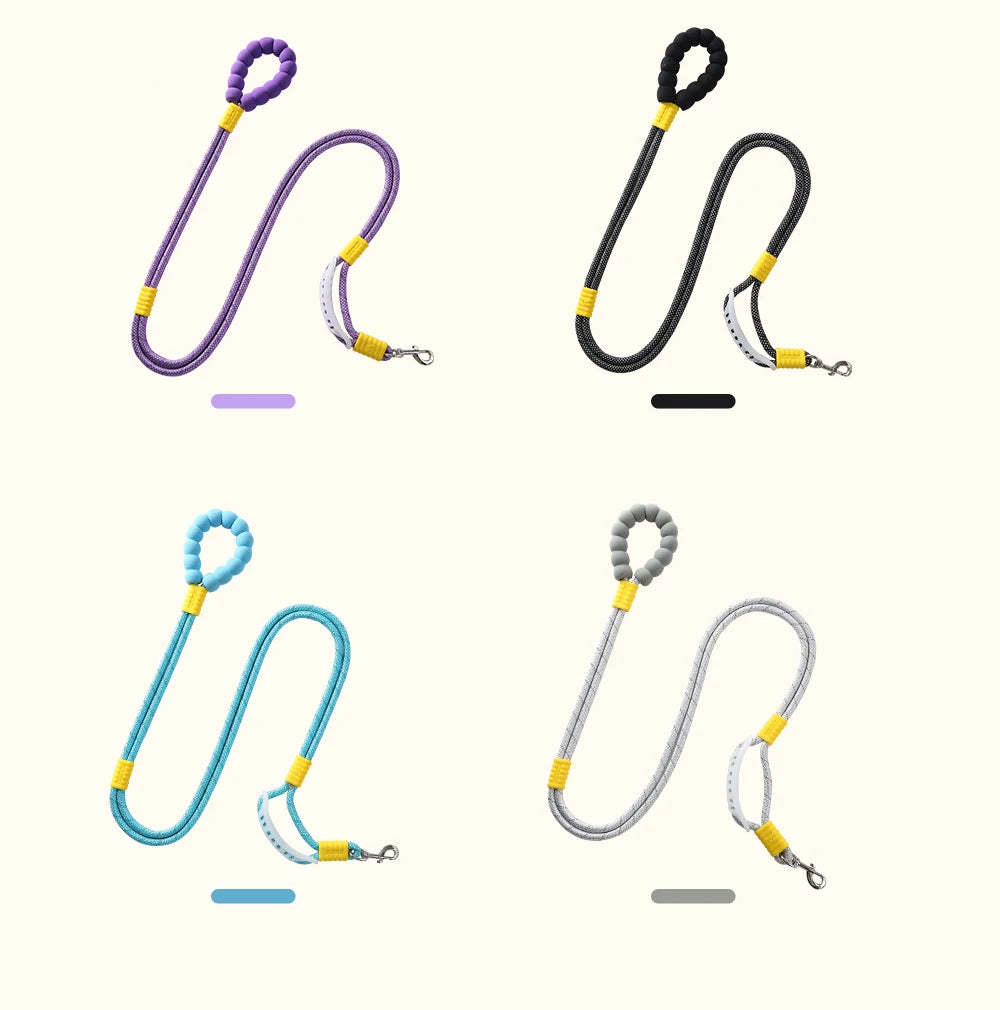 Reflective Hands-Free Running Dog Leash