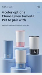 Pet Foot Washing Machine Electric Pet Paw Cleaner Automatic Dog