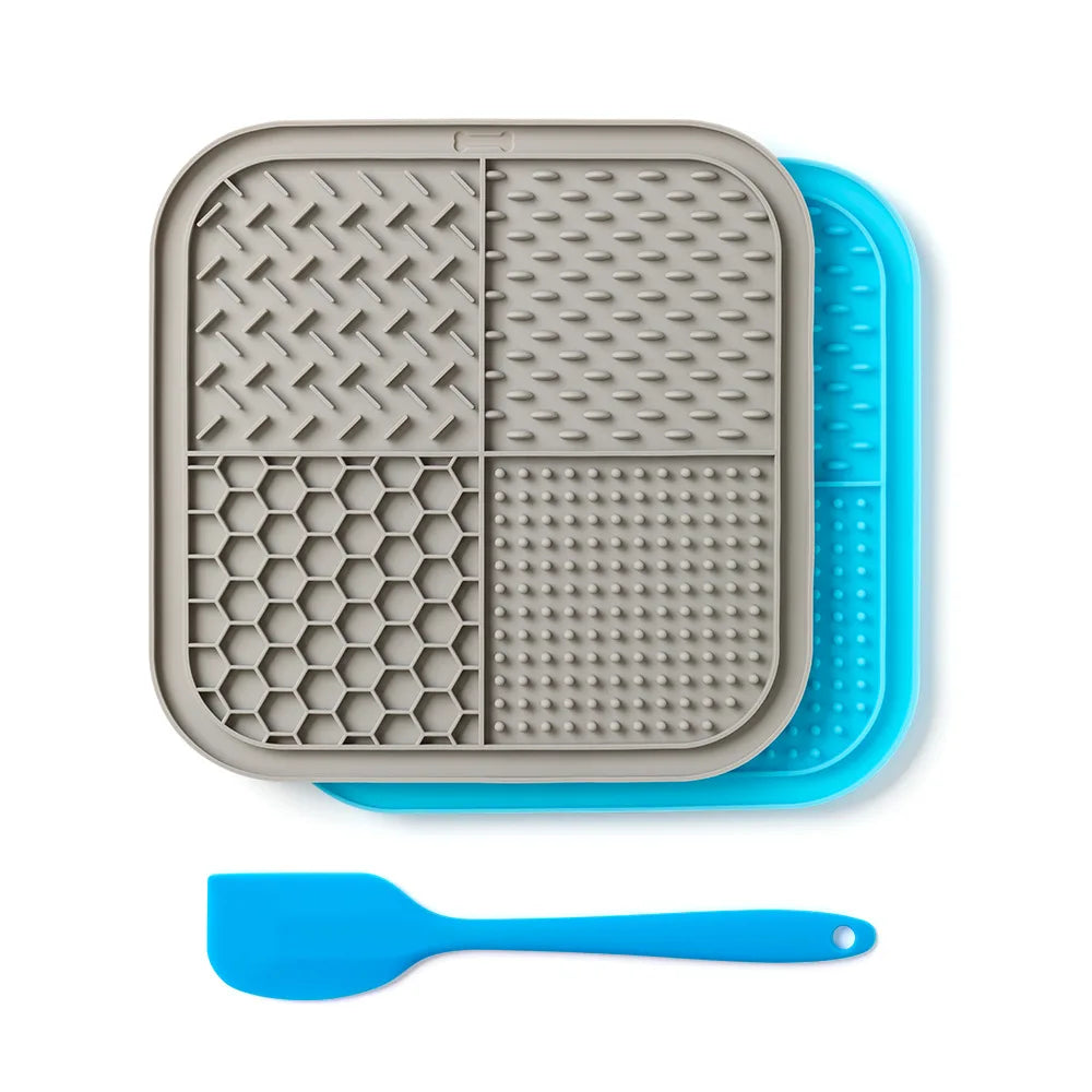 New Pet Silicone Licking Mat Slow Food Maker with Powerful Suction