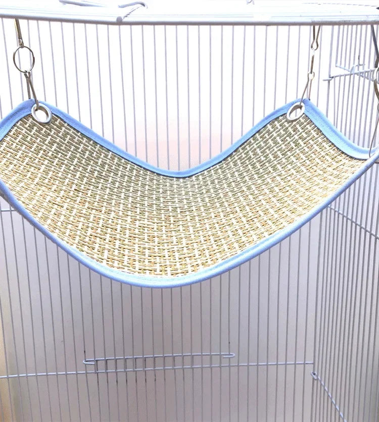 Small Animal Cooling Mat Hammock Hamster Flower Branch Mouse