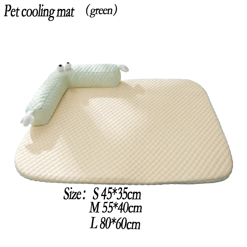 Ice Silk Cooling Orthopedic Dog Bed with Removable Waterproof
