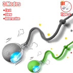 New Cat Interactive Ball Toy Automatic Rolling Ball Faux Tail