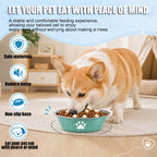New Stainless Steel Dog Basin Paw Print