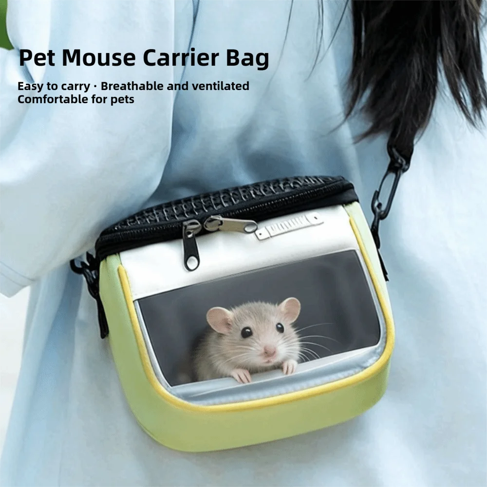 Breathable Small Pet Carrier Bag Ventilated Portable Hamster