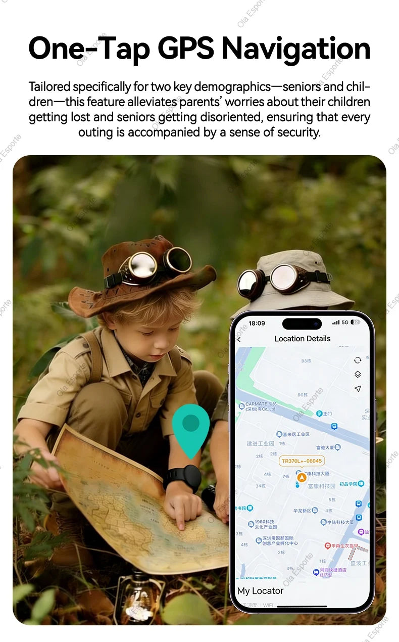 Global Tracker Kids'S Wristband Waterproof Locator
