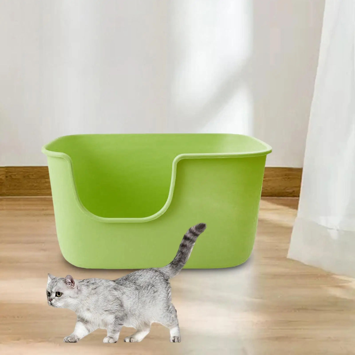 Pet Litter Trays with High Sides