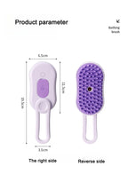 3 in 1 Pet Electric Steam Brush Cat and Dog Cleaning Spray Massage