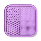 Pets Silicone Lick Mat for Dogs Cats Slow Food Plate Suction Cups