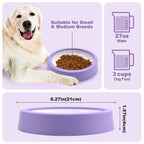 Pet Dog Slow Feeder Bowl Fun Non Slip Anti-Gulping Slower Food
