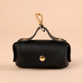 Faux Leather Portable Waste Bag Dispenser