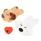 Heartbeat Puppy Toys Interactive Stuffed Animal Heartbeat Plush