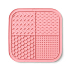 Pets Silicone Lick Mat for Dogs Cats Slow Food Plate Suction Cups