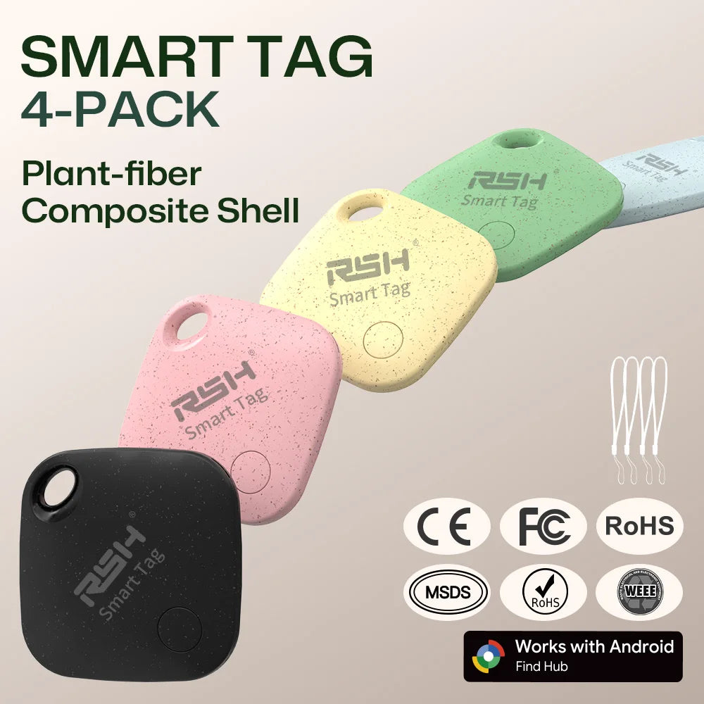Android Phones Bluetooth GPS Tracker Work with Google Find Hub App
