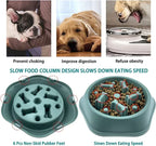 New Slow Feeder Dog Bowl Anti-Choking PUppy Food Bowl Anti-Slip