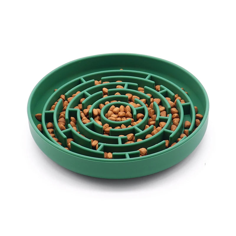 Pet Maze Slow Feeder Bowl for Dogs/Cats - Anti-Choke PUzzle Food