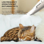 Pet Dog Electric Groomer Trimmer with LED Light Waterproof Pet