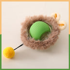 Smart Interactive Cat Toys Ball Fast Rolling in Pouch Hide and