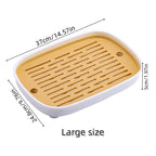 Rabbit Litter Box Small Pet Toilet Tray Bunnies Corner Toilet Box